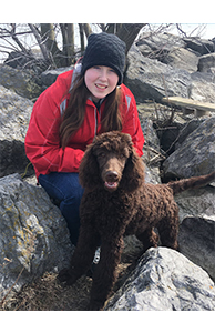 Dog Walker with Dog